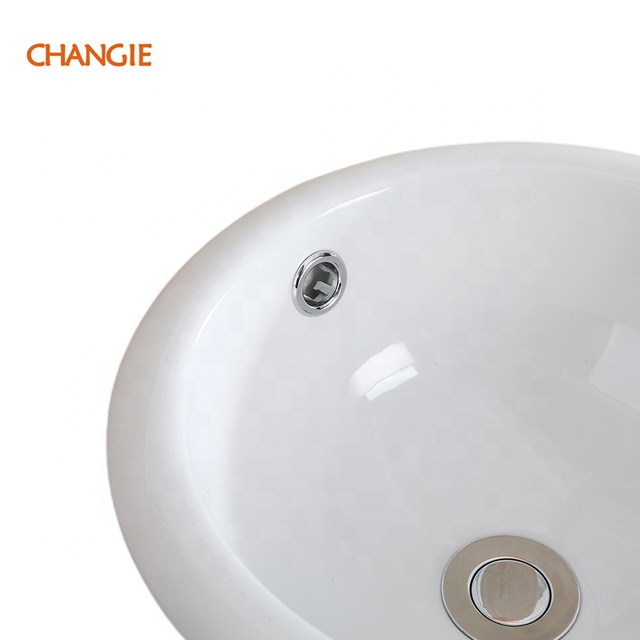 Bathroom Ceramic sink For Washing basin For Hotel Exhibition Washroom 1009