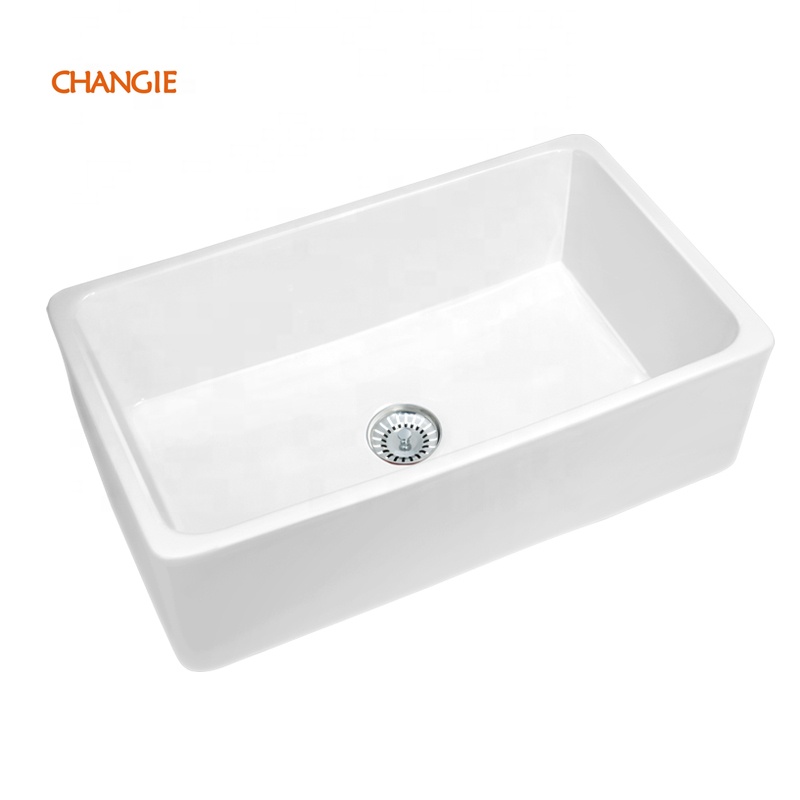 Kitchen dish washing Ceramic Sink hand basin farmhouse sink 1909
