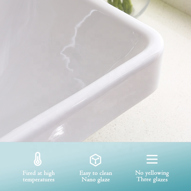 Bathroom Ceramic sink For Washing basin For Hotel Exhibition Washroom 5063