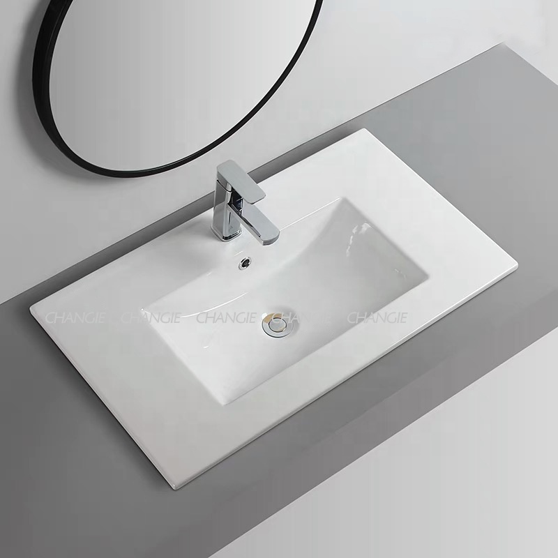 Bathroom Ceramic sink For Washing basin For Hotel Exhibition Washroom 5070H