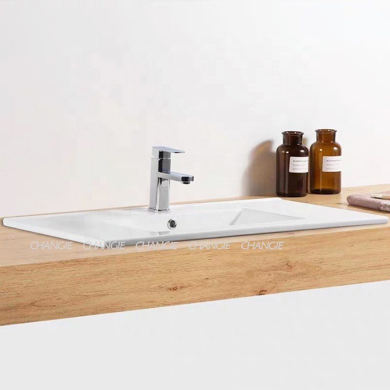 Bathroom Ceramic sink For Washing basin For Hotel Exhibition Washroom 5070H