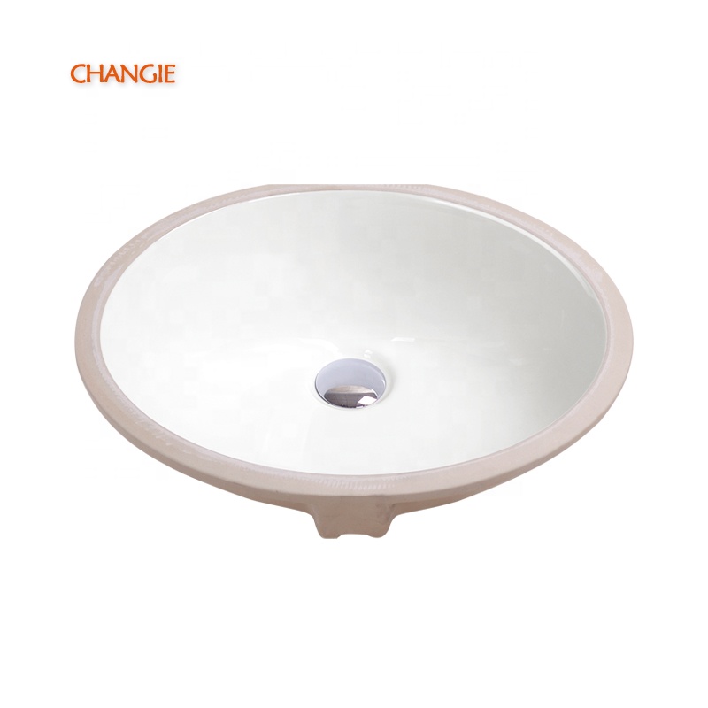 Bathroom Ceramic sink For Washing basin For Hotel Exhibition Washroom 1615