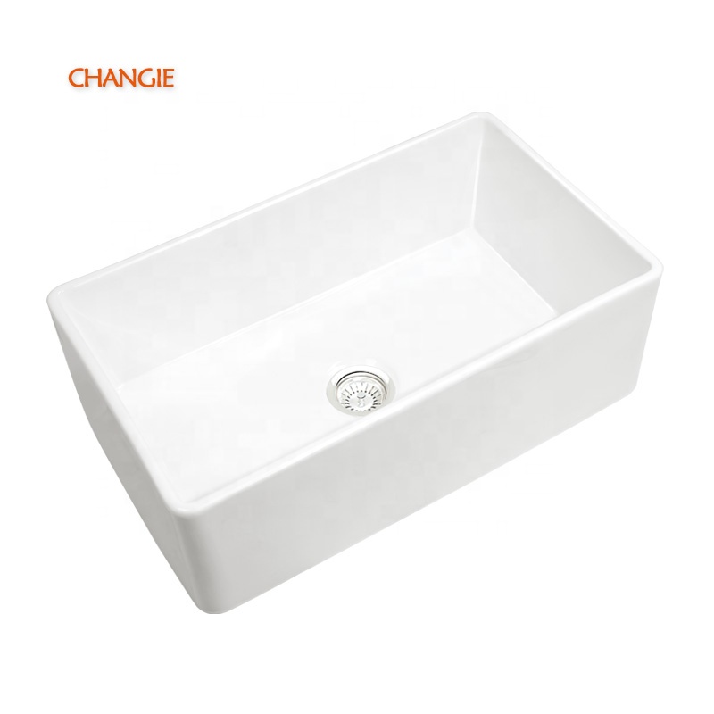 Kitchen dish washing Ceramic Sink hand basin farmhouse sink 1901