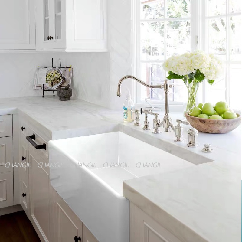 Kitchen dish washing Ceramic Sink hand basin farmhouse sink 1901