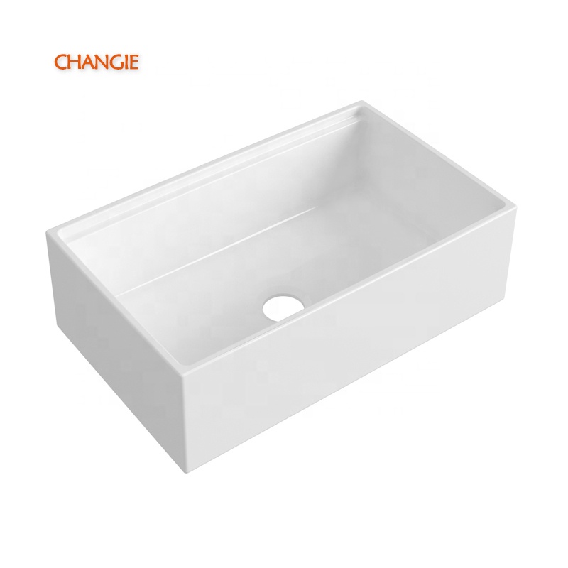 Kitchen dish washing Ceramic Sink hand basin farmhouse sink 3320