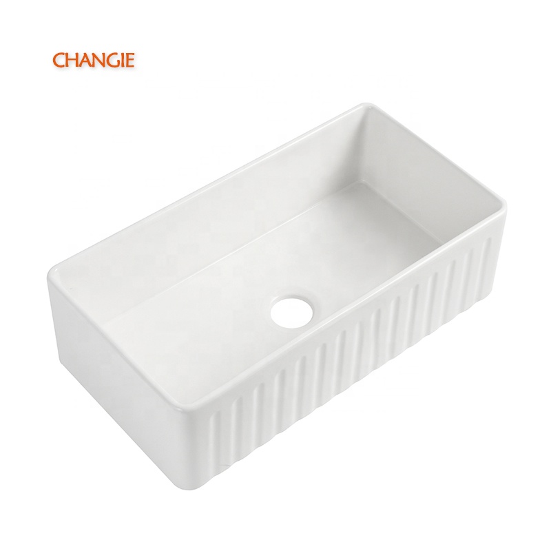 Kitchen dish washing Ceramic Sink hand basin farmhouse sink 3620N